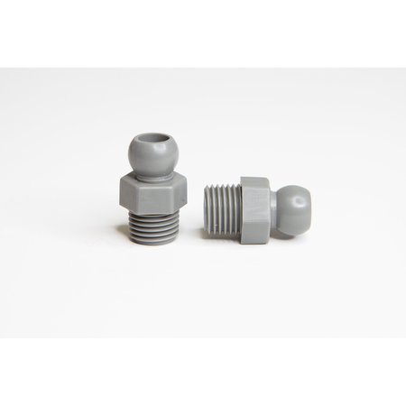 CEDARBERG Snap-Loc Systems ™ 1/4 System Female Hose to Male Pipe Thread Connector 1/8 NPT Bag of 25 8525-130A